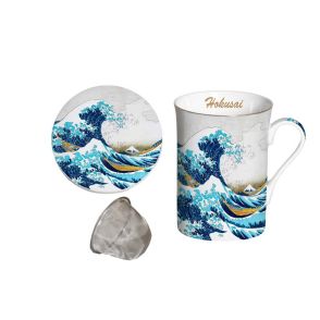 Tisanière Dunoon Klimt - Tasse, filtre et couvercle - 44cl