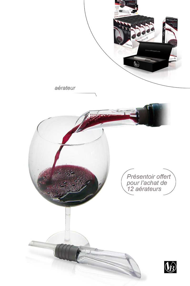 FIA001 - AERATEUR VERSEUR - VIN BOUQUET