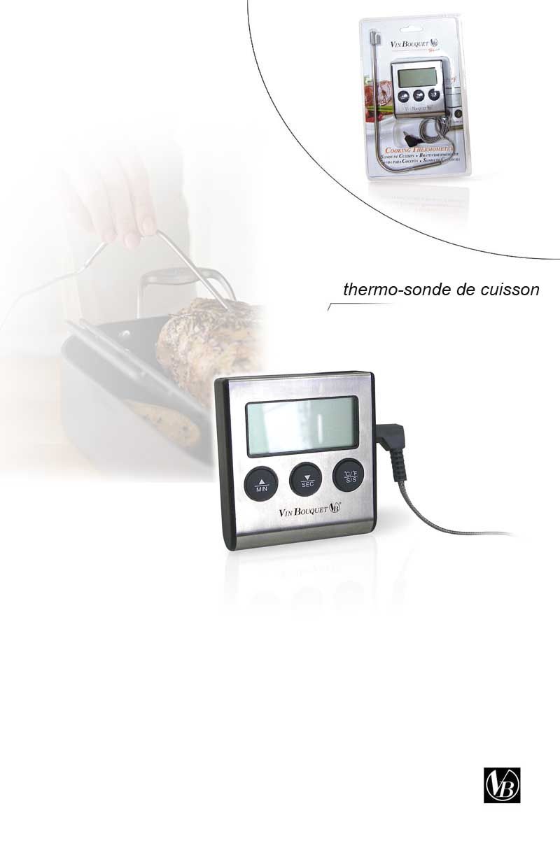 FIH056 - THERMO-SONDE DE CUISSON - VIN BOUQUET